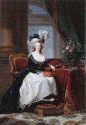 Elisabeth Louise Viegg-Le Brun marie antoinette oil on canvas
